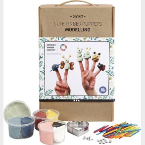 Silk Clay - Diy Kit - S�de Fingerdukker