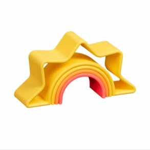 Solopgang i silikone, 4 dele