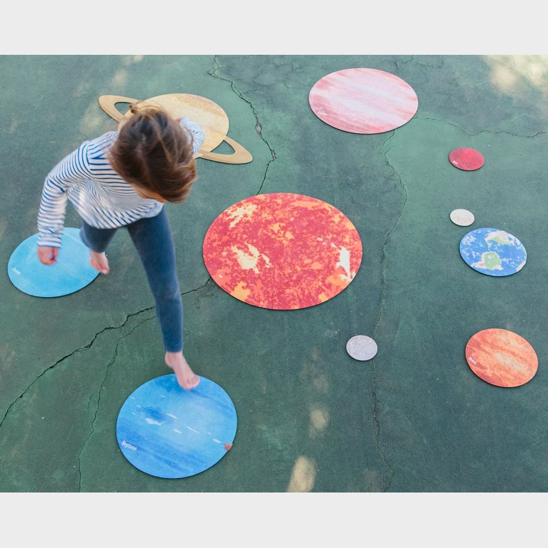 Educational Advantage | Solsystem i gummi, 10 dele