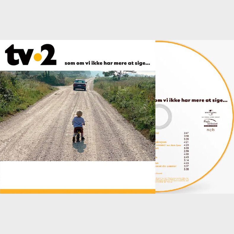 Tv2 - Som Om Vi Ikke Har Mere At Sige - CD
