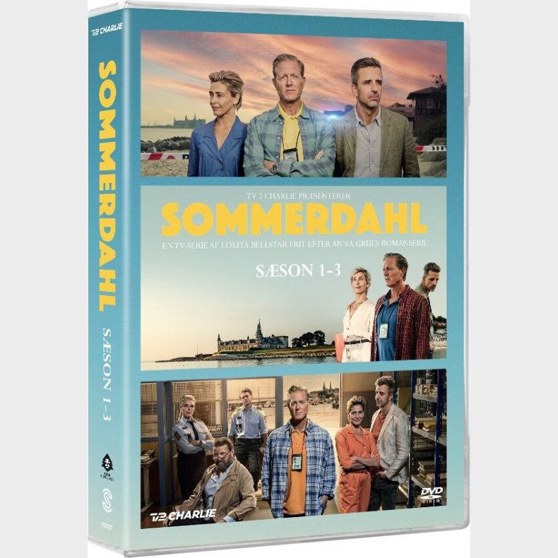 Sommerdahl - Sson 1-3 - DVD - Tv-serie