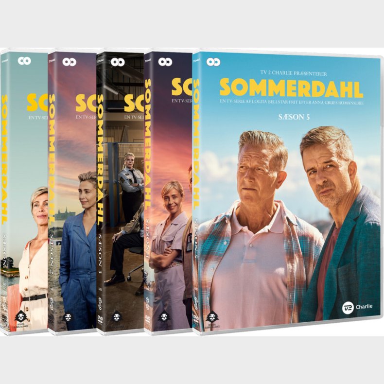 Sommerdahl - Sson 1-5 Boks - DVD - Tv-serie