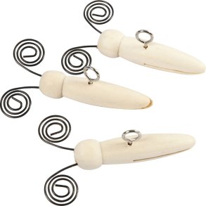 Sommerfuglekrop - L 5,5 Cm -  15 Mm - 5 Stk.