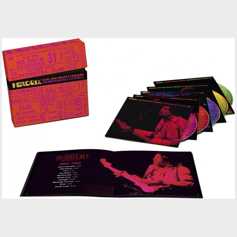 Jimi Hendrix - Songs For Groovy Children - The Fillmore East Concerts - CD