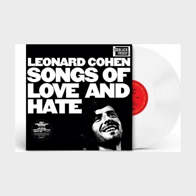 Leonard Cohen - Songs Of Love And Hate - Vinyl Lp