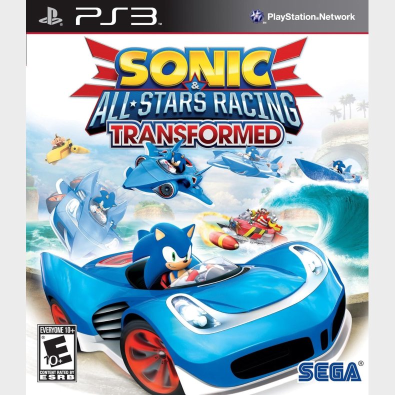 Sonic & All Star Racing Transformed (import) - PS3