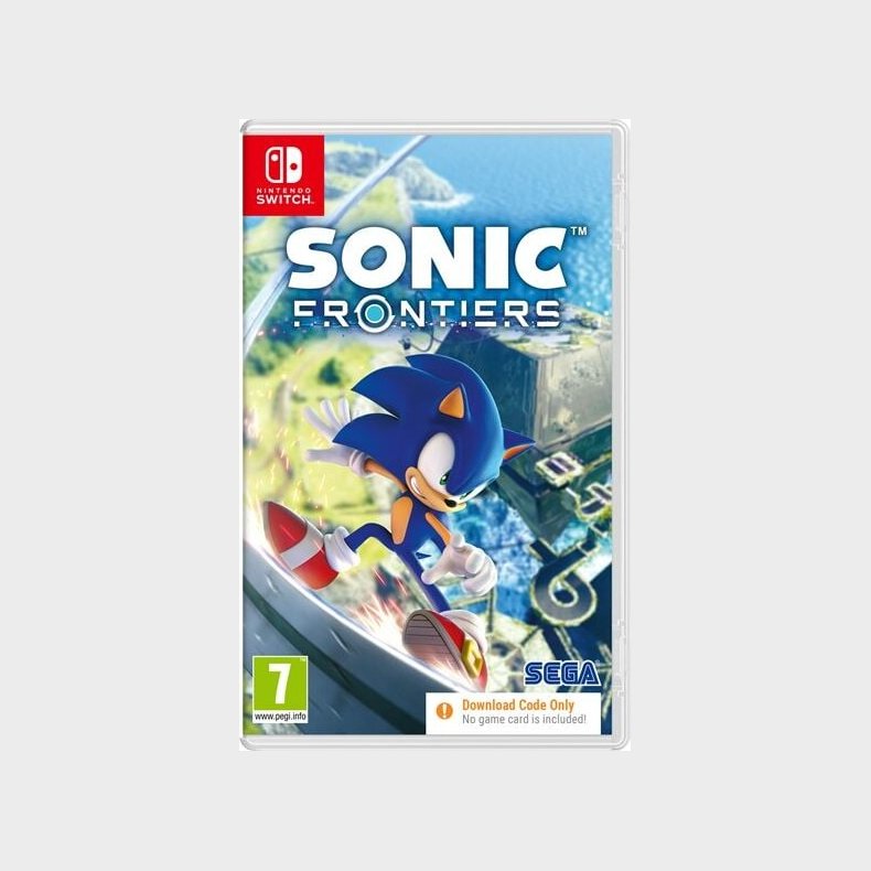 Sonic Frontiers - Kode I Boks  - Nintendo Switch