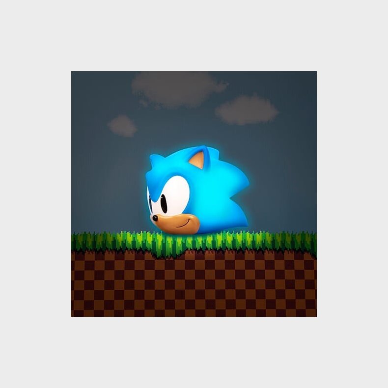 Sonic The Hedgehog 3d Lampe - 12 Cm