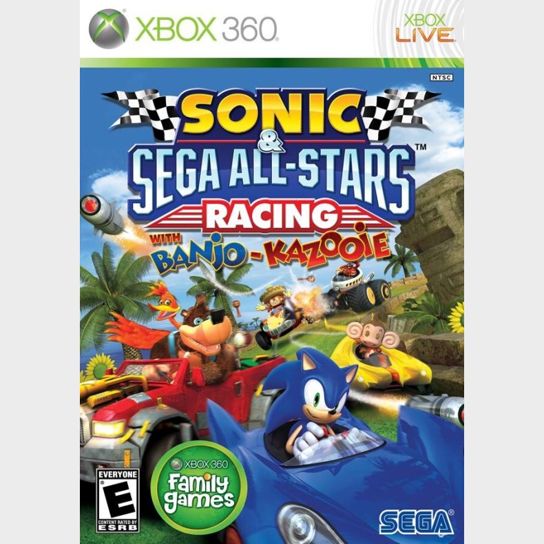 Sonic & Sega All-stars Racing With Banjo-kazooie - Import - Xbox 360