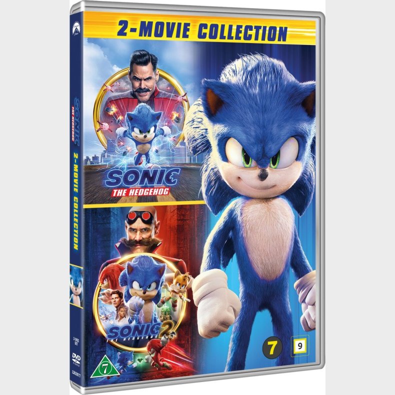 Sonic The Hedgehog 1-2 - DVD - Film