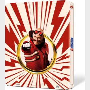 Sonic The Hedgehog 3 -  Steelbook - Shadow - 4K Blu-Ray