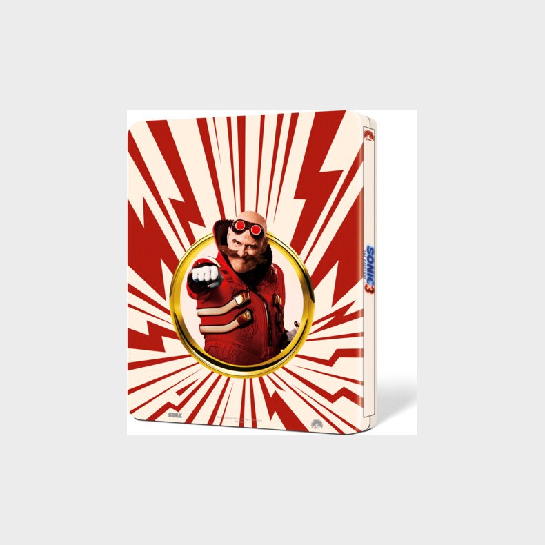 Sonic The Hedgehog 3 -  Steelbook - Shadow - 4K Blu-Ray