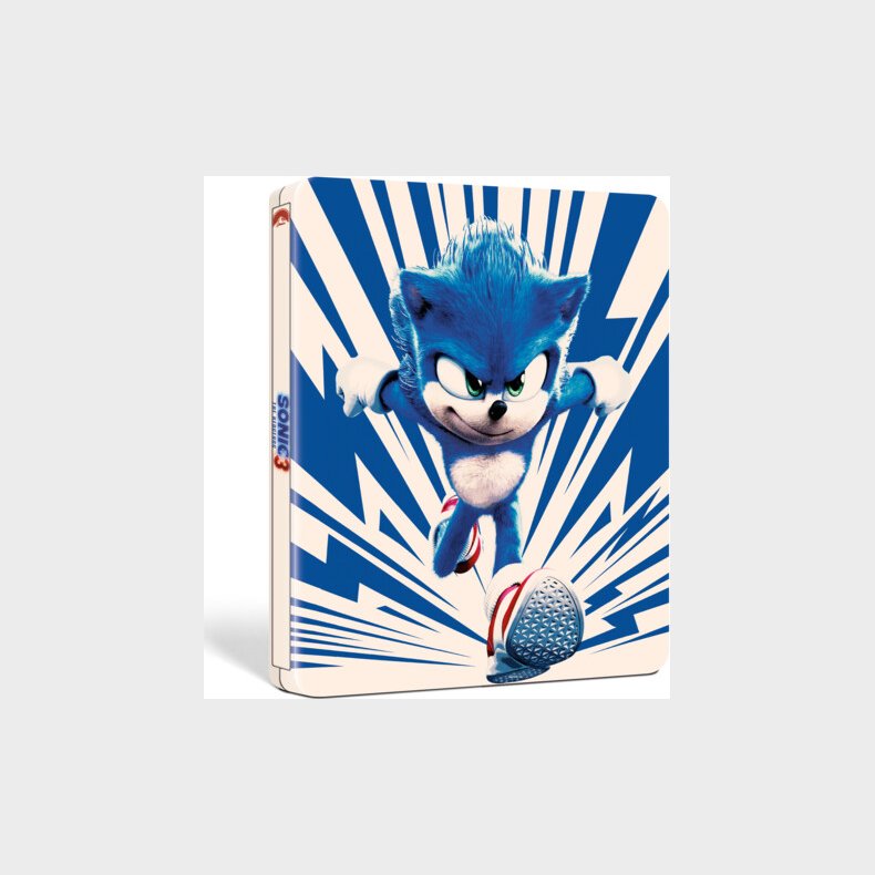 Sonic The Hedgehog 3 -  Steelbook - Sonic - 4K Blu-Ray