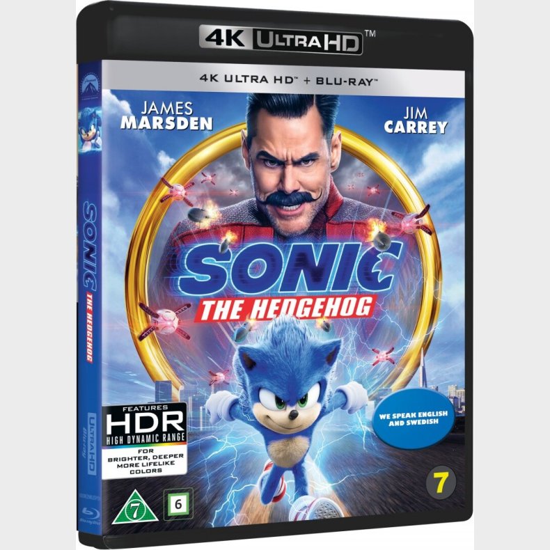 Sonic The Hedgehog - 4K Blu-Ray