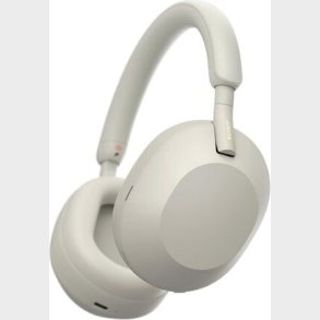 Sony Wh-1000xm5 - Hovedtelefoner - Noise Cancelling - Hvid