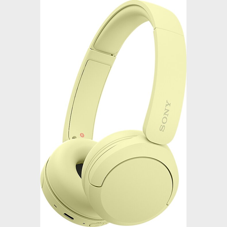 Sony Wh-ch520 - Trdlse On-ear Hretelefoner - Gul