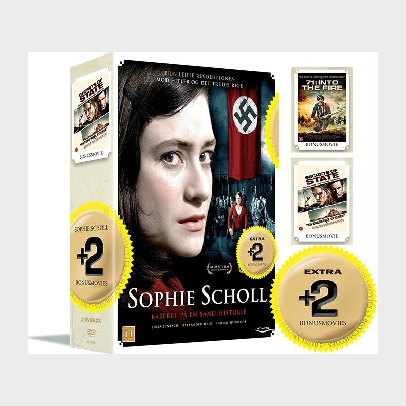 Sophie Scholl // 71 - Into The Fire // Secrets Of State - DVD - Film