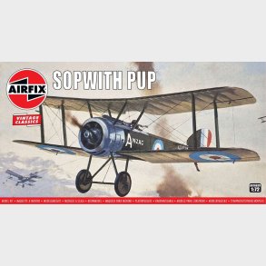 Airfix - Vintage Classics - Sopwith Pup Bygges�t - 1:72 - A01062v