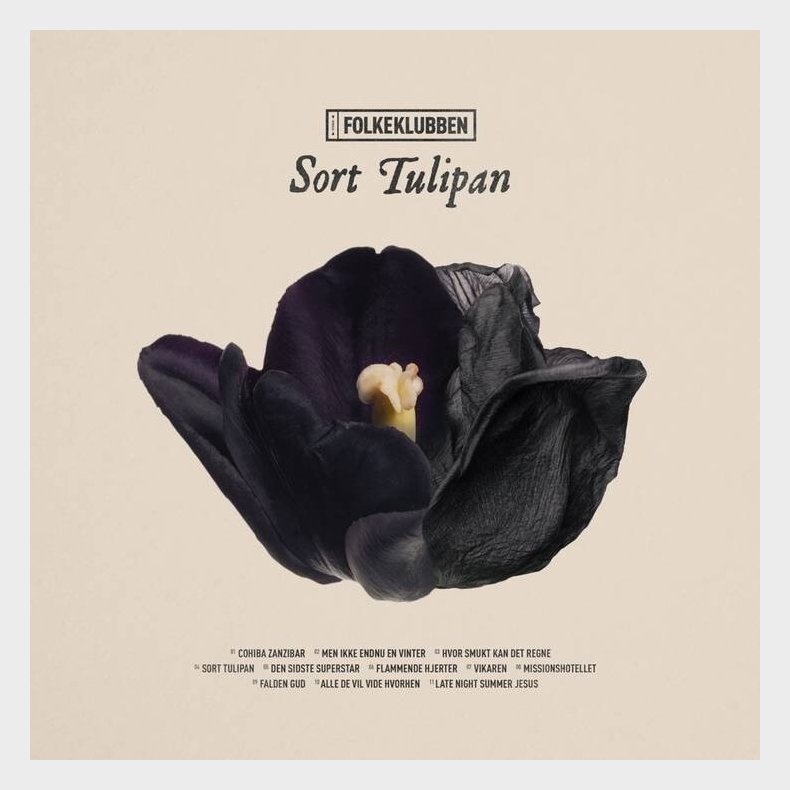 Folkeklubben - Sort Tulipan - Vinyl Lp