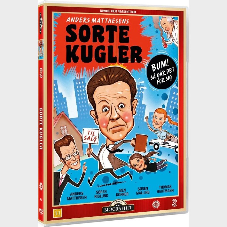 Sorte Kugler - DVD - Film