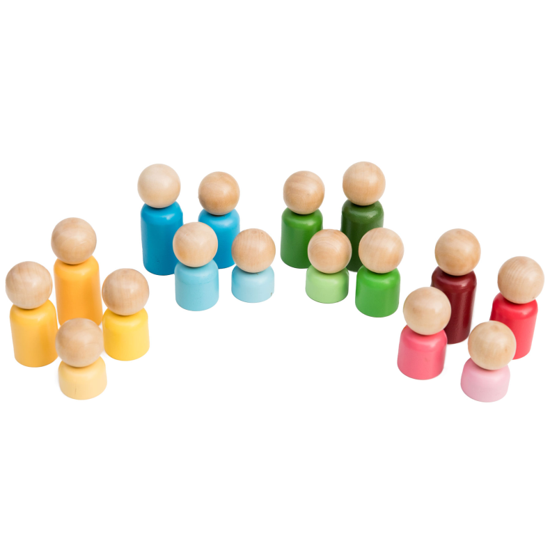 Sorteringsst - Trfigurer, 16 dele