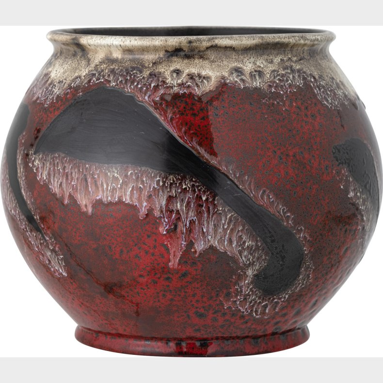 Bloomingville - Souha Krukke - Rd - Stentj Keramik