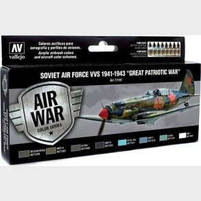 Vallejo - Model Air Maling S�t - Soviet Air Force 1941-1943 - 8x17 Ml