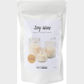 Soyavoks - Til Lys I Beholdere - Creme - 250 G