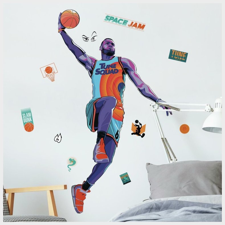 Space Jam Lebron Gigant Wallstickers