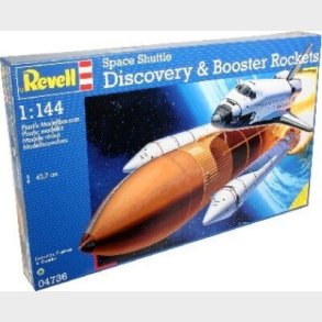 Revell - Space Shuttle Discovery Modelraket Byggest - 1:144 - 04736