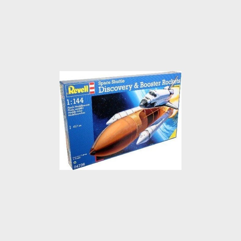 Revell - Space Shuttle Discovery Modelraket Byggest - 1:144 - 04736