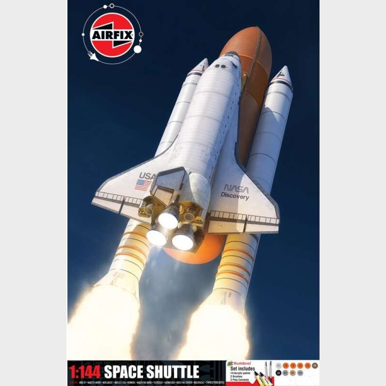 Airfix - Space Shuttle Model Rumfrge Byggest - 1:144 - A50200