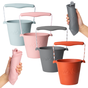 Scrunch | Spand i silikone - Foldbar - Nordiske farver