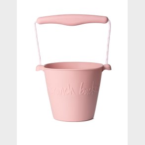 Scrunch | Spand i silikone - Foldbar - Nordiske farver Rosa