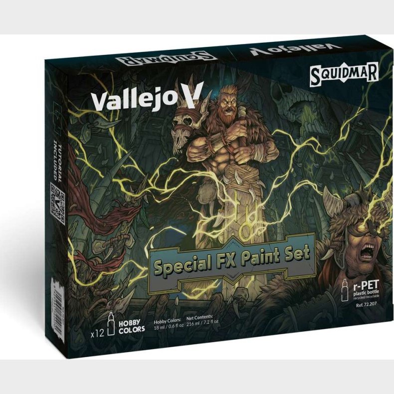 Vallejo - Squidmar - Special Fx Paint Set 12x18 Ml - 72207