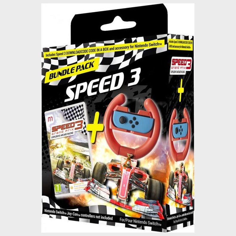 Speed 3 Racer Bundle - Kode I Boks - Nintendo Switch
