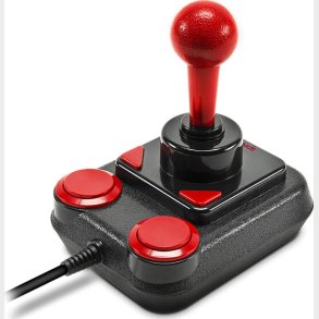 Speedlink - Competition Pro Extra Usb Joystick Controller - Sort R�d - Sl-650212-bkrd