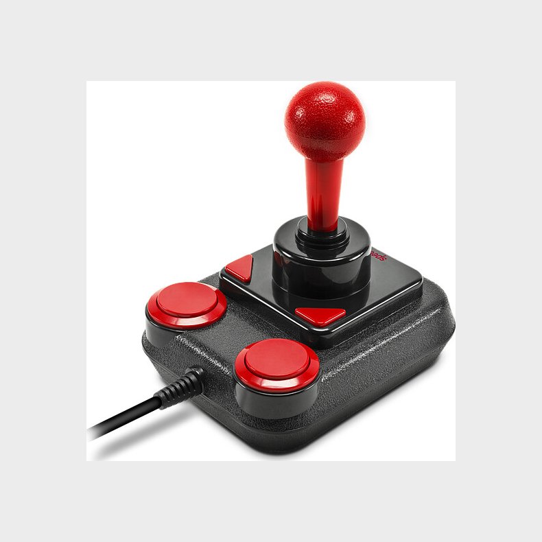 Speedlink - Competition Pro Extra Usb Joystick Controller - Sort R�d - Sl-650212-bkrd