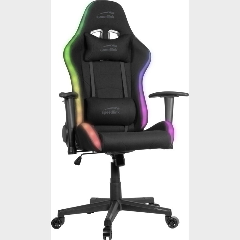 Speedlink - Regys Rgb Gaming Chair, Black Fabric