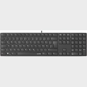 Speedlink - Riva Slim Metal Scissor Keyboard, Black - Nordic Layout