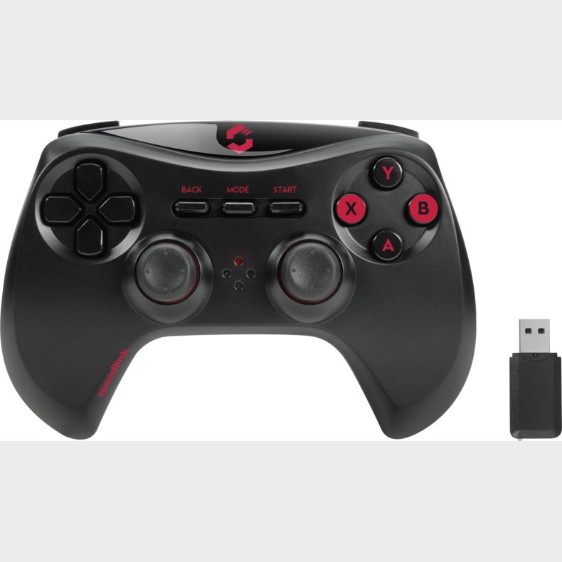 Speedlink - Strike Nx Gamepad Til Pc - Trdls - 10 Meter - Sort