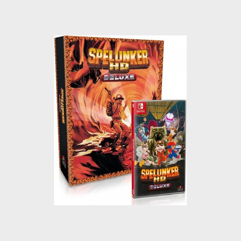 Spelunker Hd Collectors Edition - (strictly Limited Games) - Nintendo Switch