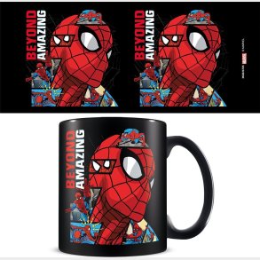 Spider-man (60 Years) Black Mug
