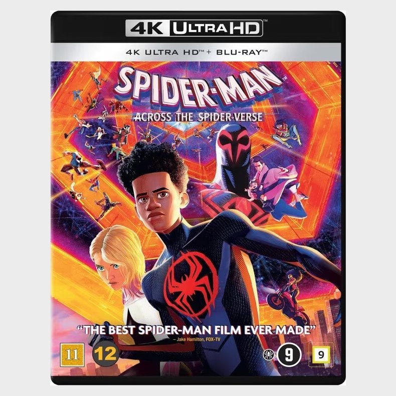Spider-man:  Across The Spider-verse - 4K Blu-Ray