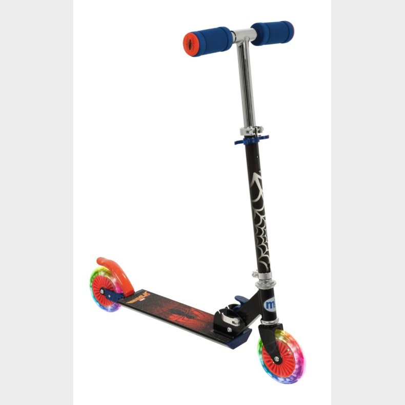 Spider-Man Foldbart Lbehjul med Lysende Hjul