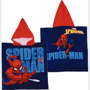Spider-man - Mikrofiber Poncho - 50 X 100 Cm