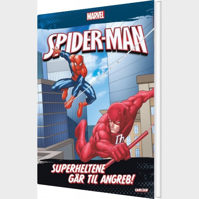 Spider-man - Superheltene G�r Til Angreb! - M�rvel - Bog