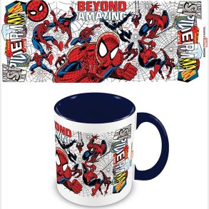 Spider-man (timeless Costume) Blue Inner C Mug