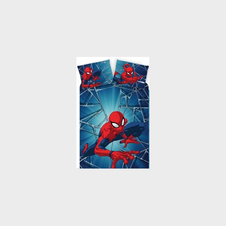 Spiderman sengest 140 x 200 cm - 100 procent bomuld