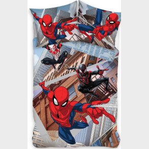 Spiderman Senget�j 150 x 210 cm - 100 procent bomuld
